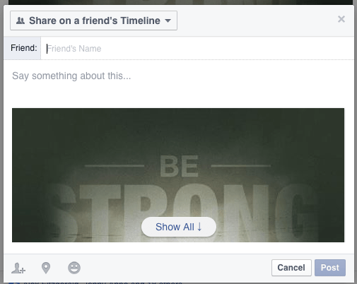 Facebook-Sharing-on-Friends-Timeline